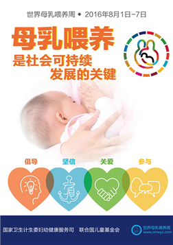 2016年世界母乳喂养周宣传材料
